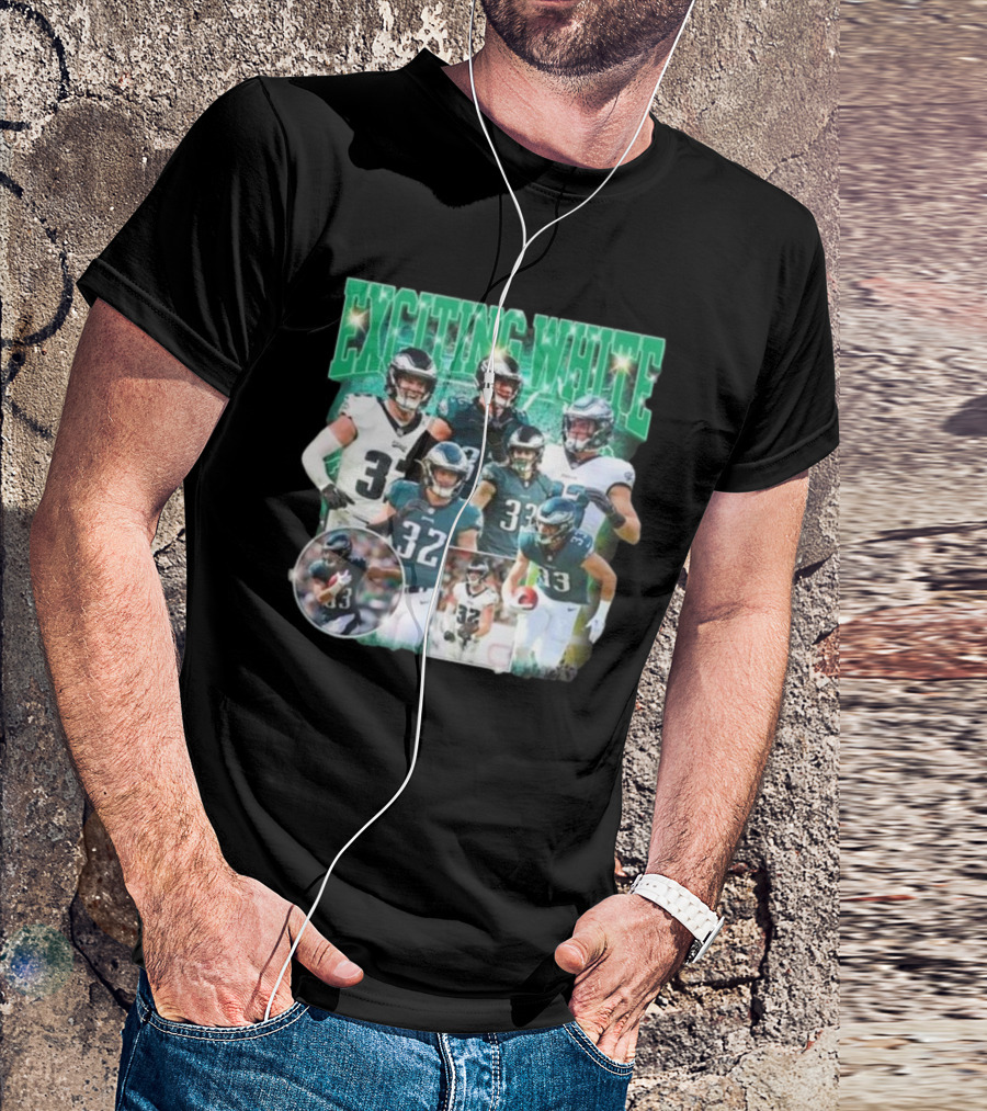 Eagles Super Bowl Champions 2025 Exciting White T-Shirt