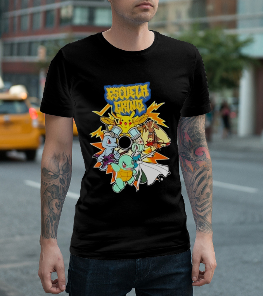 Escuela Grind Egxdmc Pokémon T-Shirt