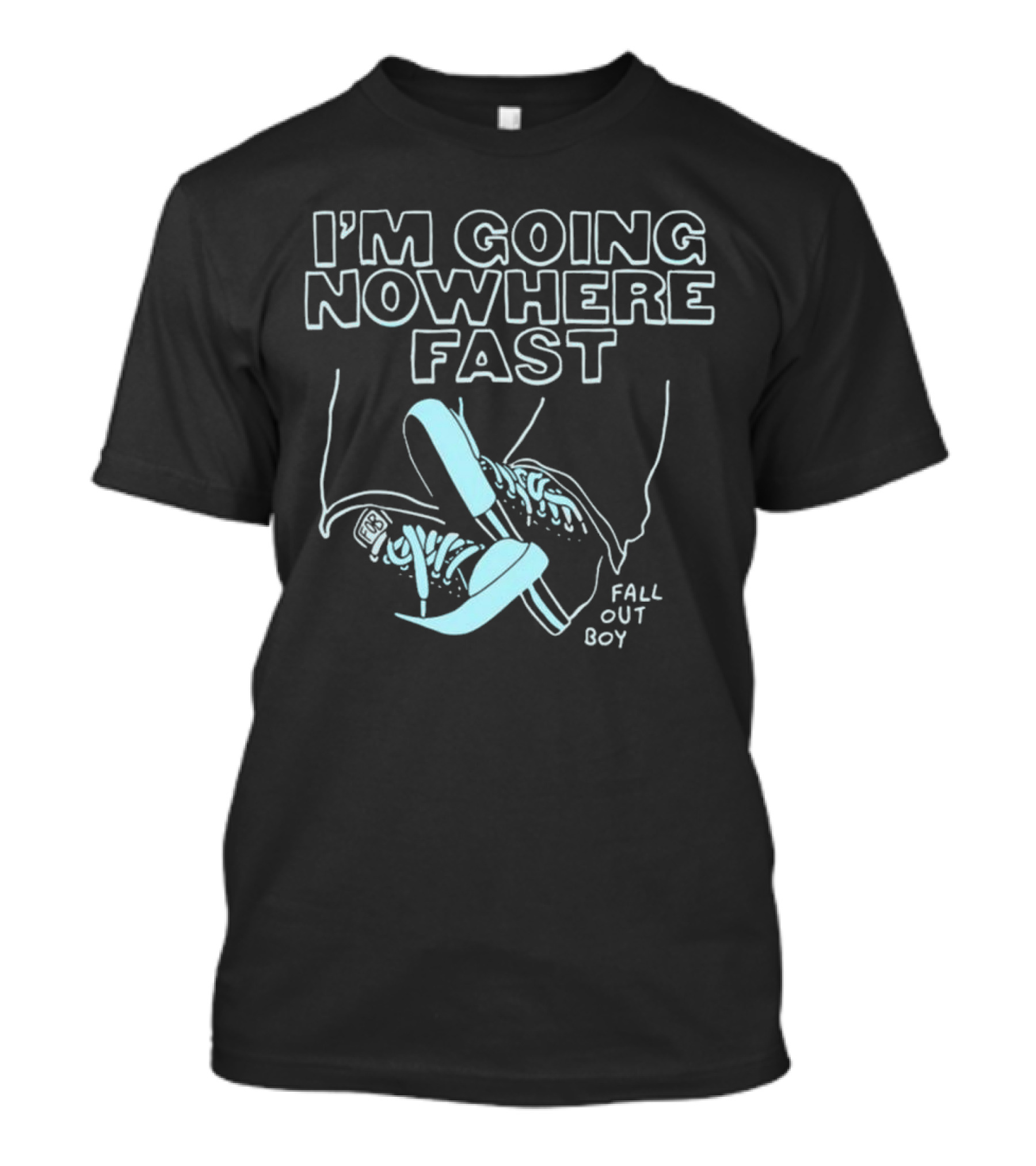Fall Out Boy Going Nowhere Fast Boyfriend Fit Girls T-Shirt