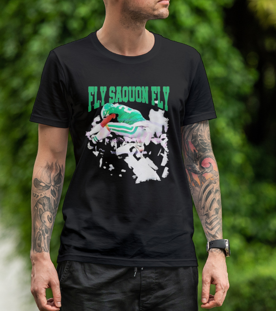 Fly Squon Fly Philadelphia Football Player T-Shirt