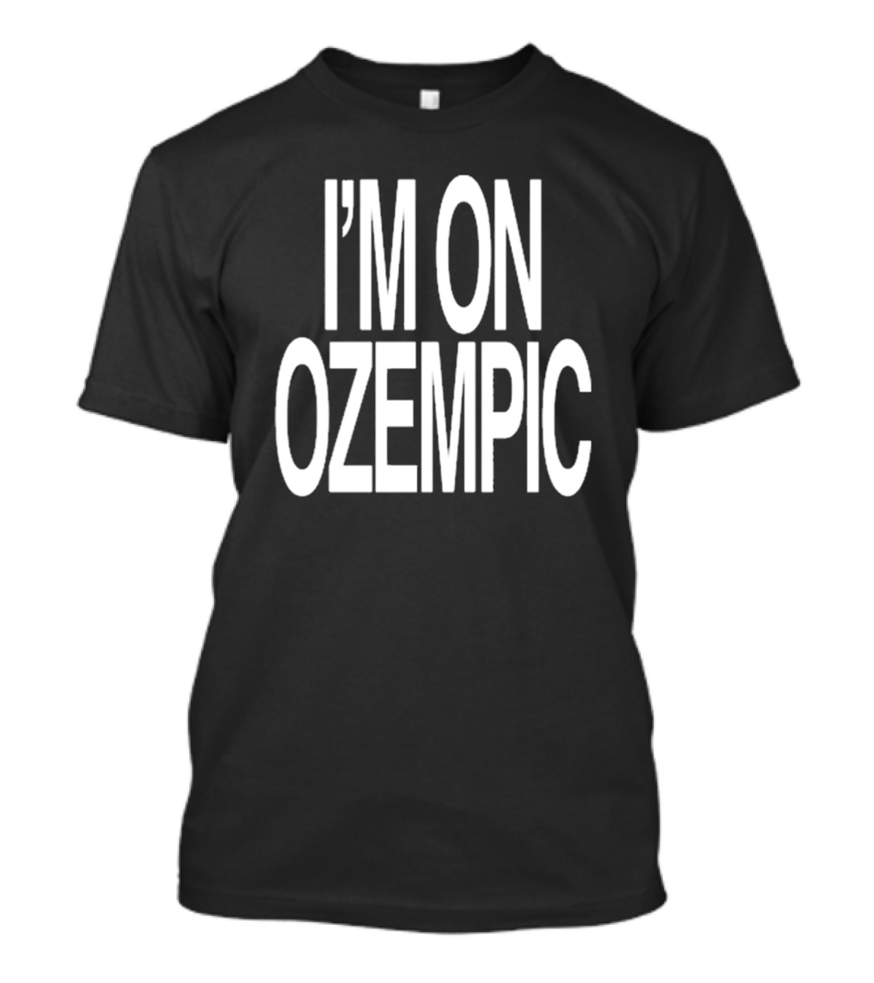 Fat Nick Wearing I’m On Ozempic T-Shirt