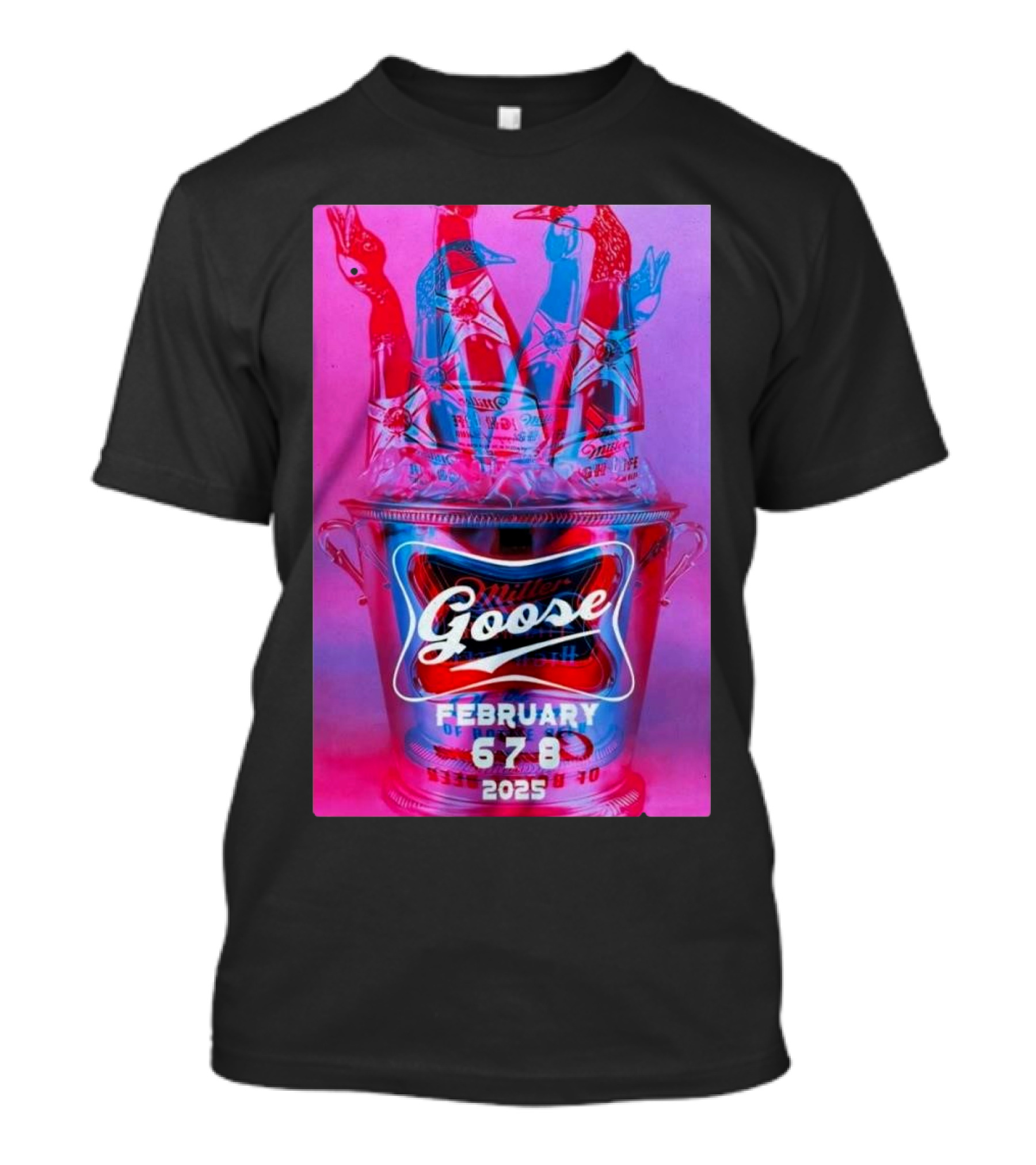 Goose On Feb 6-8 2025 At Miller High Life Theatre T-Shirt