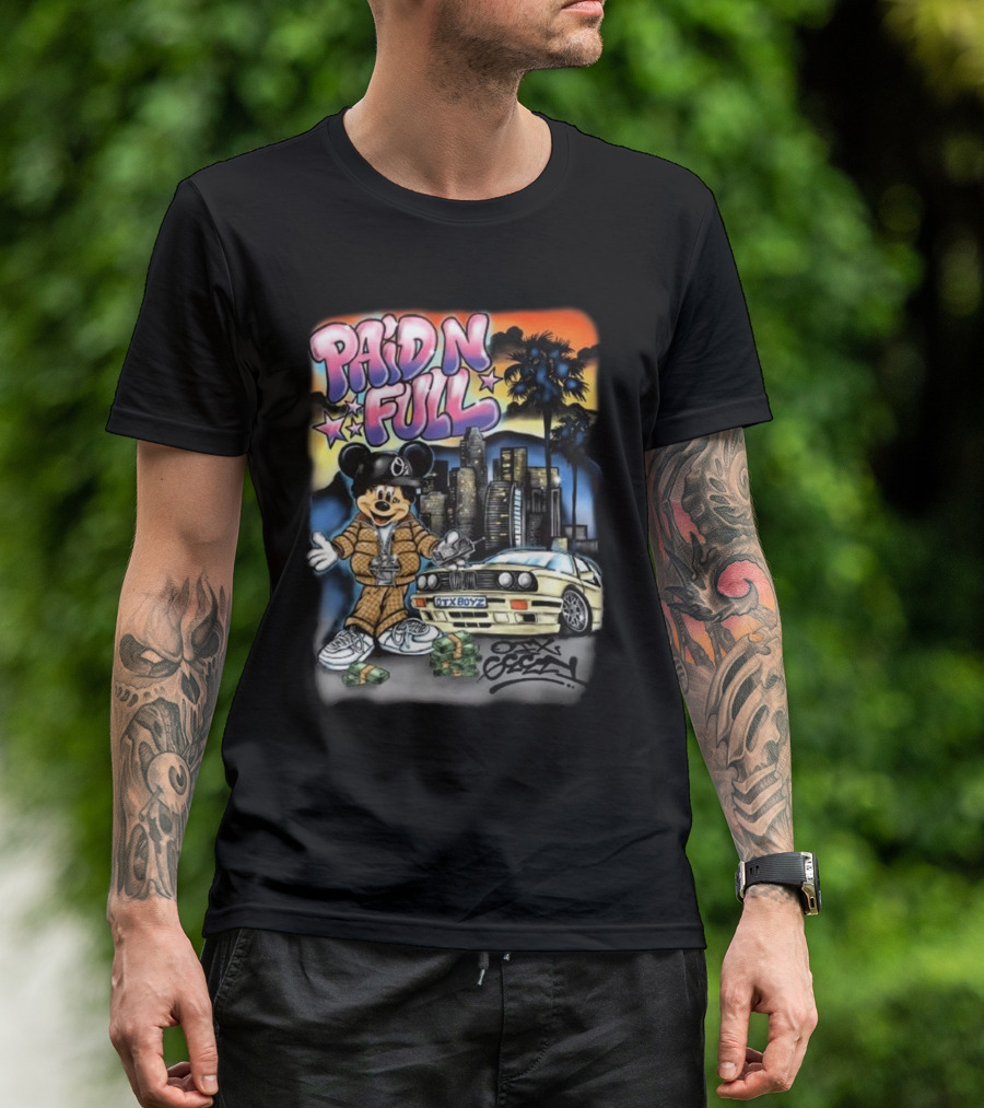 Geezyworld Official Paid N Full T-Shirt
