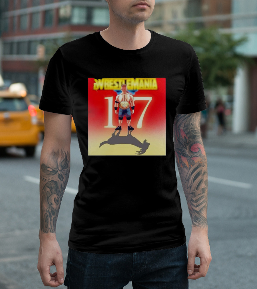 GOAT John Cena 17x WrestleMania champions T-Shirt