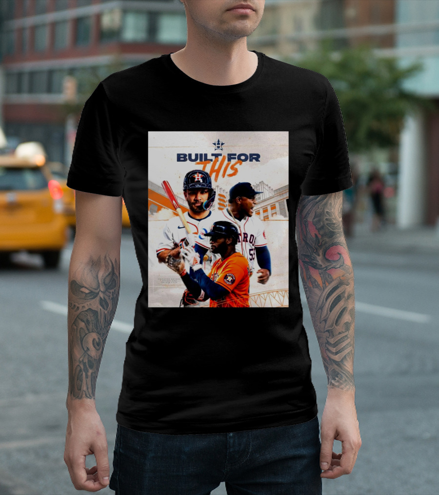 Houston Astros Built For This Texas USA Daikin Park The Window Is Always Open T-Shirt