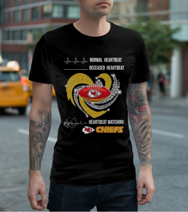 Heartbeat Ing Kansas City Chiefs 2025 T-Shirt