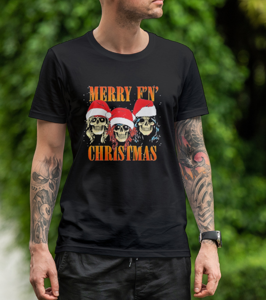 Guns N’ Roses Merry F’N’ Christmas T-Shirt