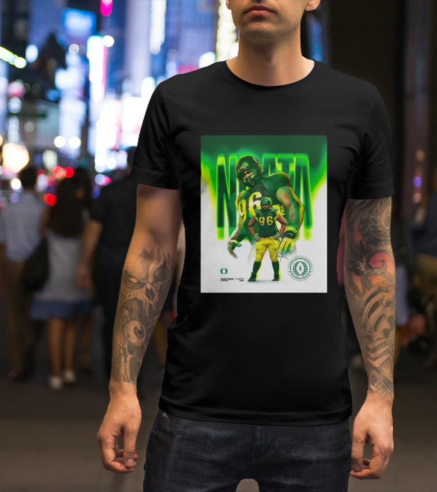 Haloti Ngata Oregon Ducks Football Inducted Into The College Football Hall Of Fame Of The Class Of 2025 T-Shirt