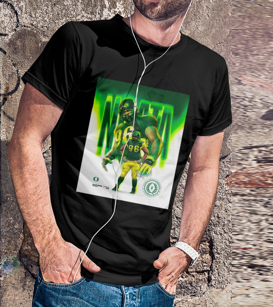 Haloti Ngata Oregon Ducks Football Inducted Into The College Football Hall Of Fame Of The Class Of 2025 T-Shirt