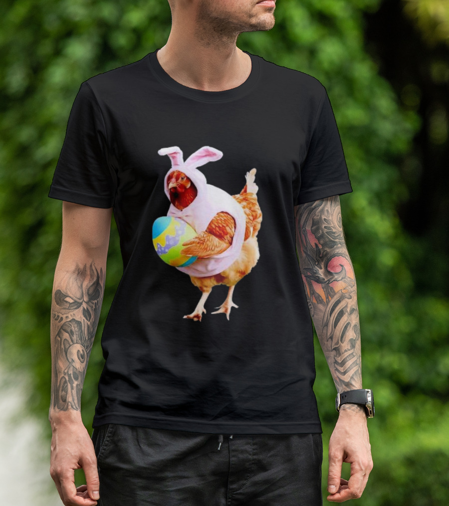 Happy Easter Chicken Bunnies T-Shirt