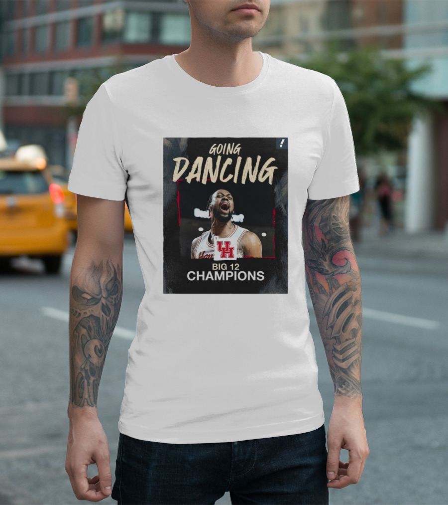 Houston Cougars Going Dancing Big 12 Champions 2025 T-Shirt