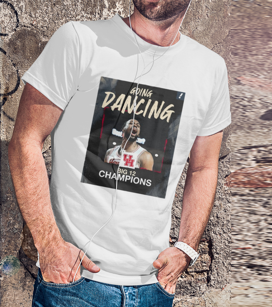 Houston Cougars Going Dancing Big 12 Champions 2025 T-Shirt