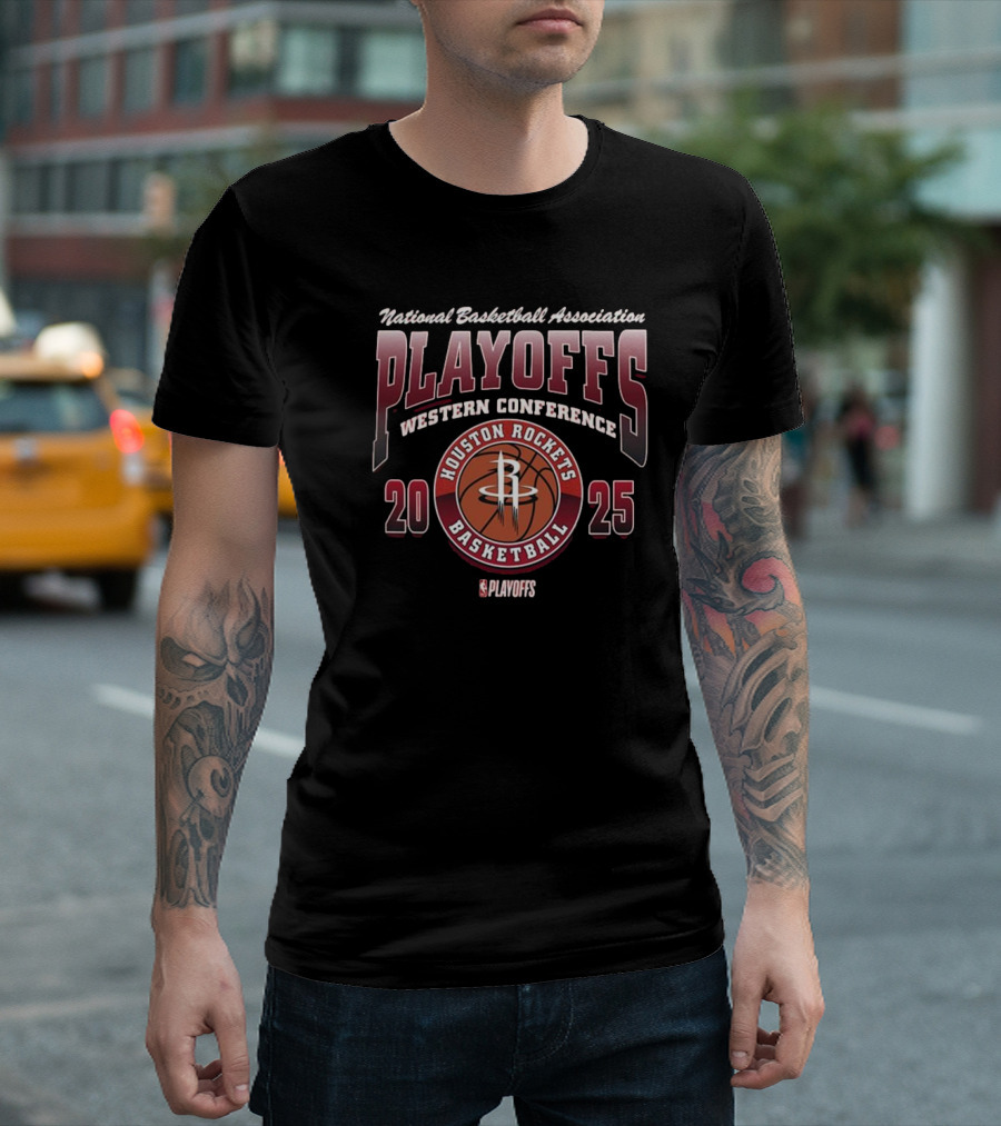 Houston Rockets 2025 NBA Playoff Eastern Conference T-Shirt