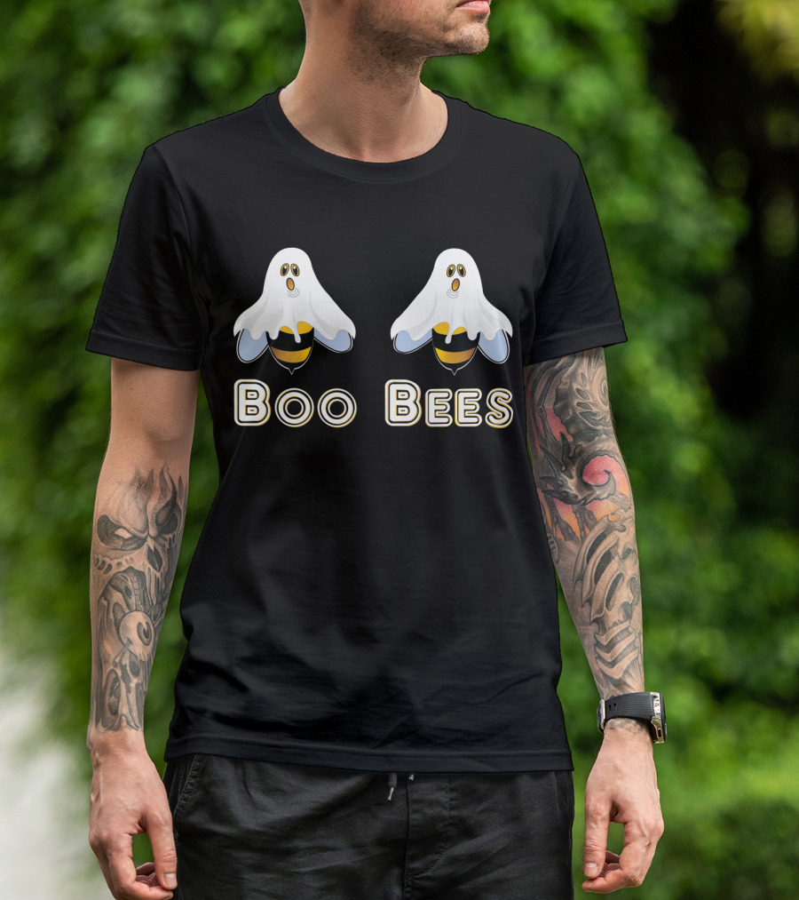 Boo Bees Halloween Ghost Lovers T-Shirt