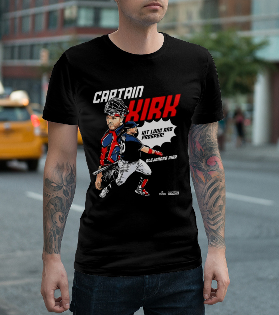 Alejandro Kirk Captain Kirk Hit Long And Prosper T-Shirt