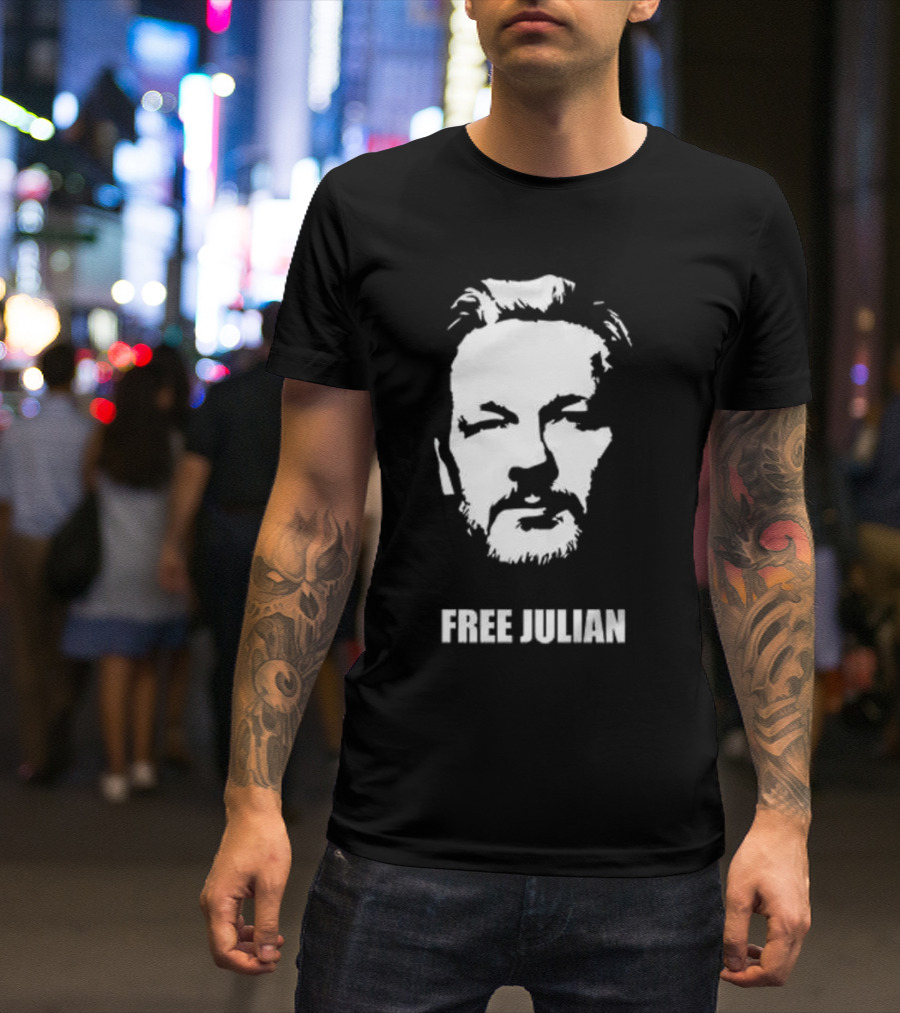 Free Julian Assange T-Shirt