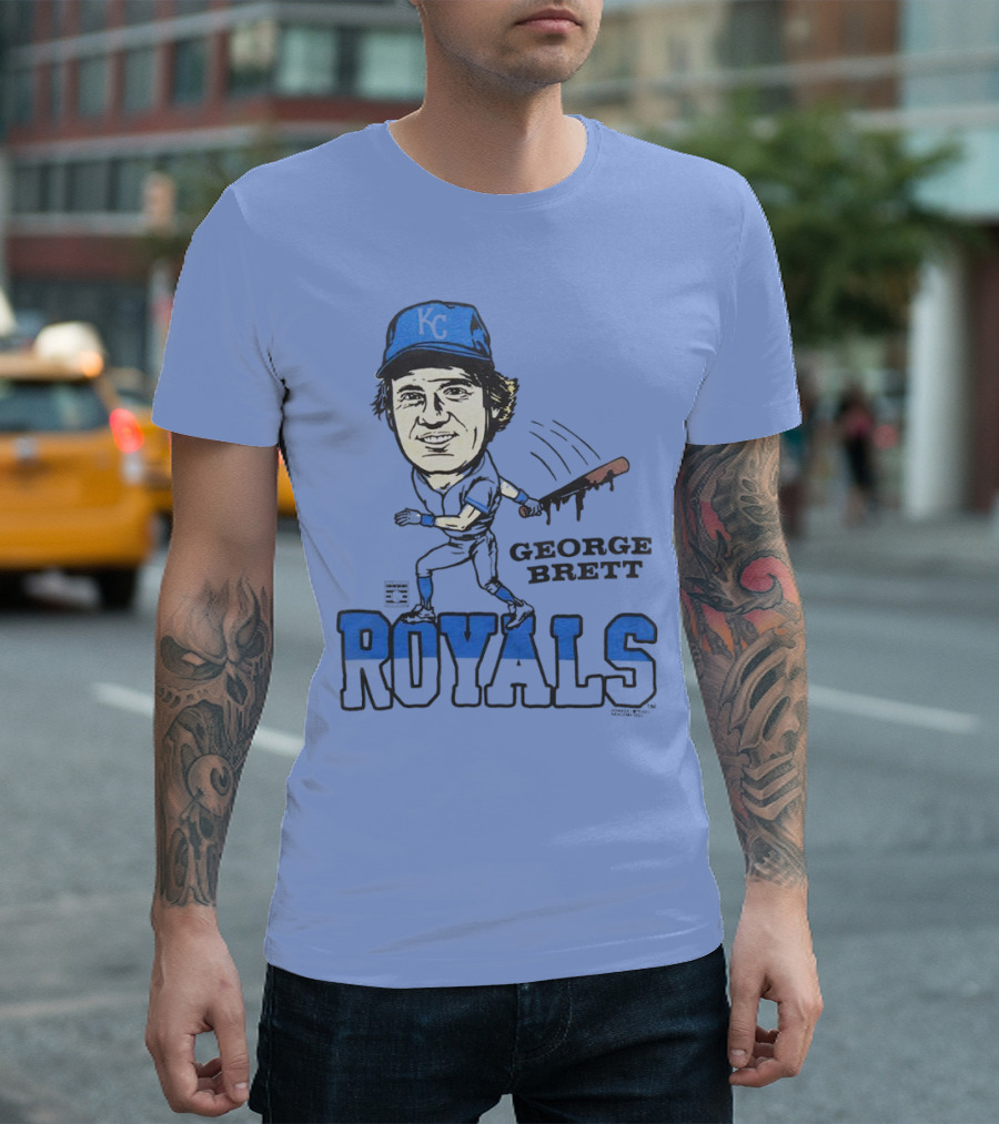 George Brett KC Royals Baseball T-Shirt