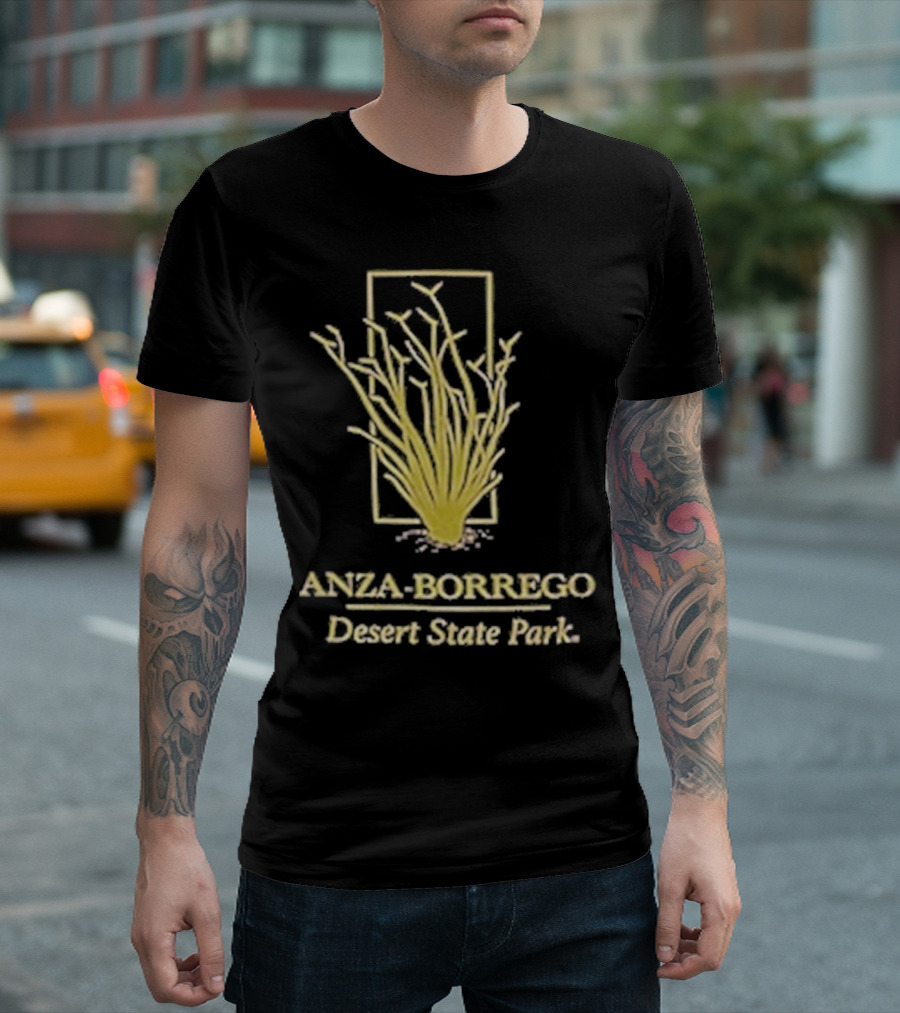 Anza-Borrego Desert State Park California Nature Emblem T-Shirt