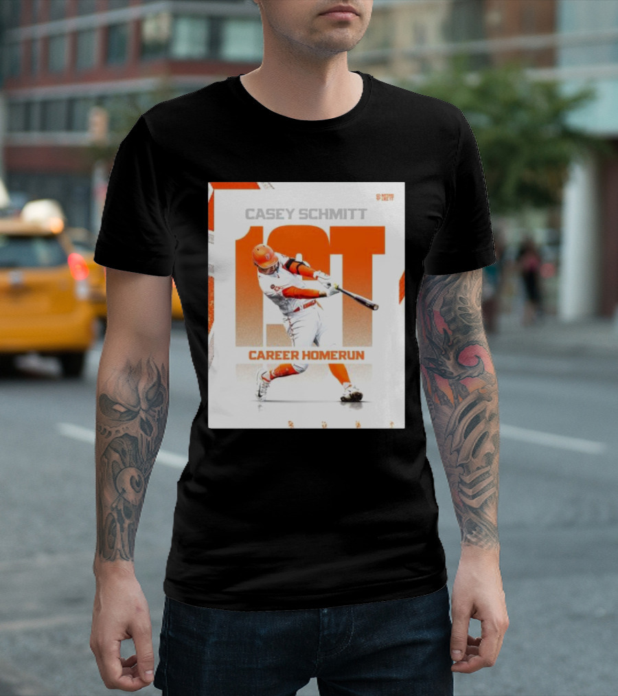 CASEY SCHMITT 1ST CAREER HOMERUN T-Shirt