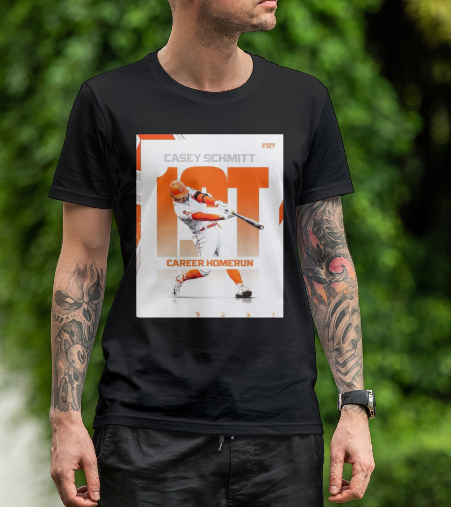 CASEY SCHMITT 1ST CAREER HOMERUN T-Shirt