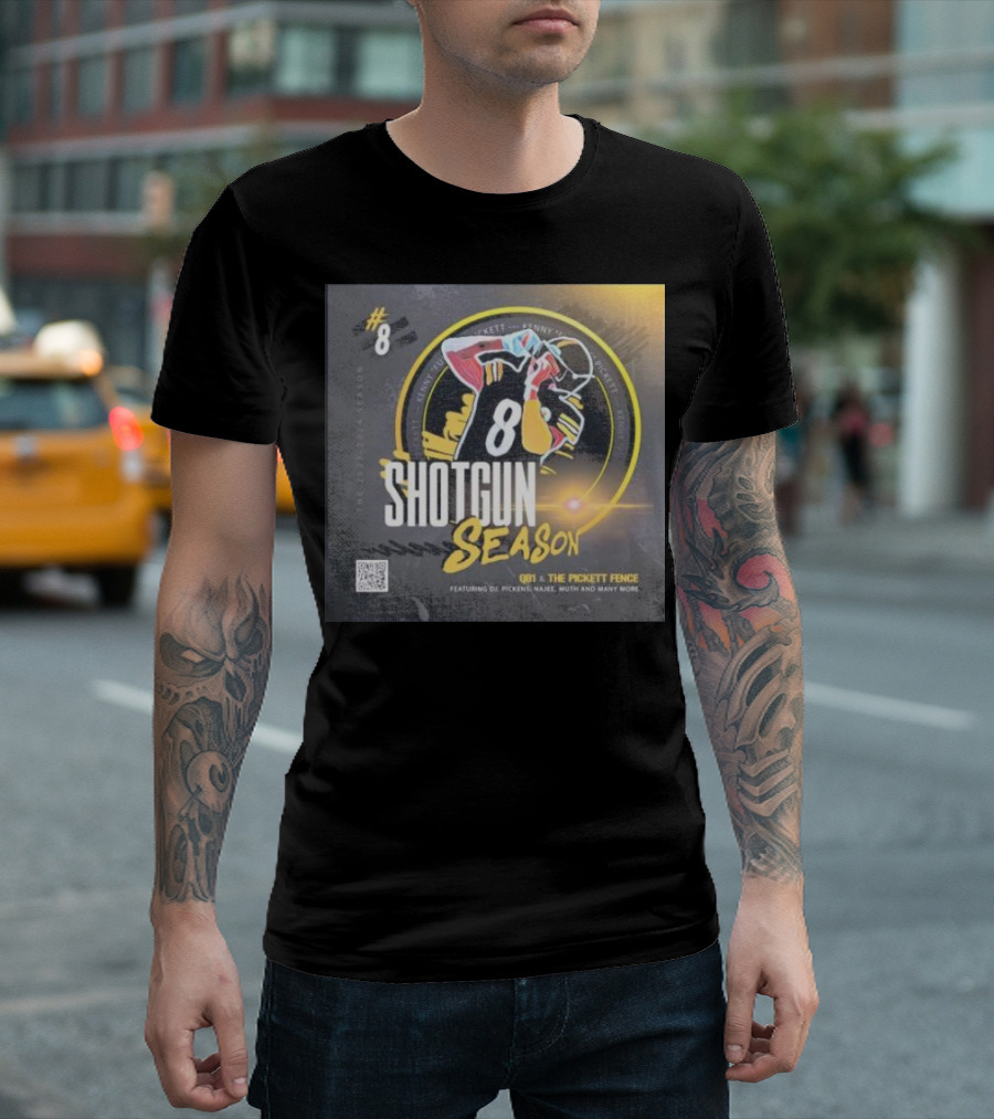 8 Shotgun Season Kenny Pickett The Pickett Fence Featuring DJ Pickens Najee Muth T-Shirt