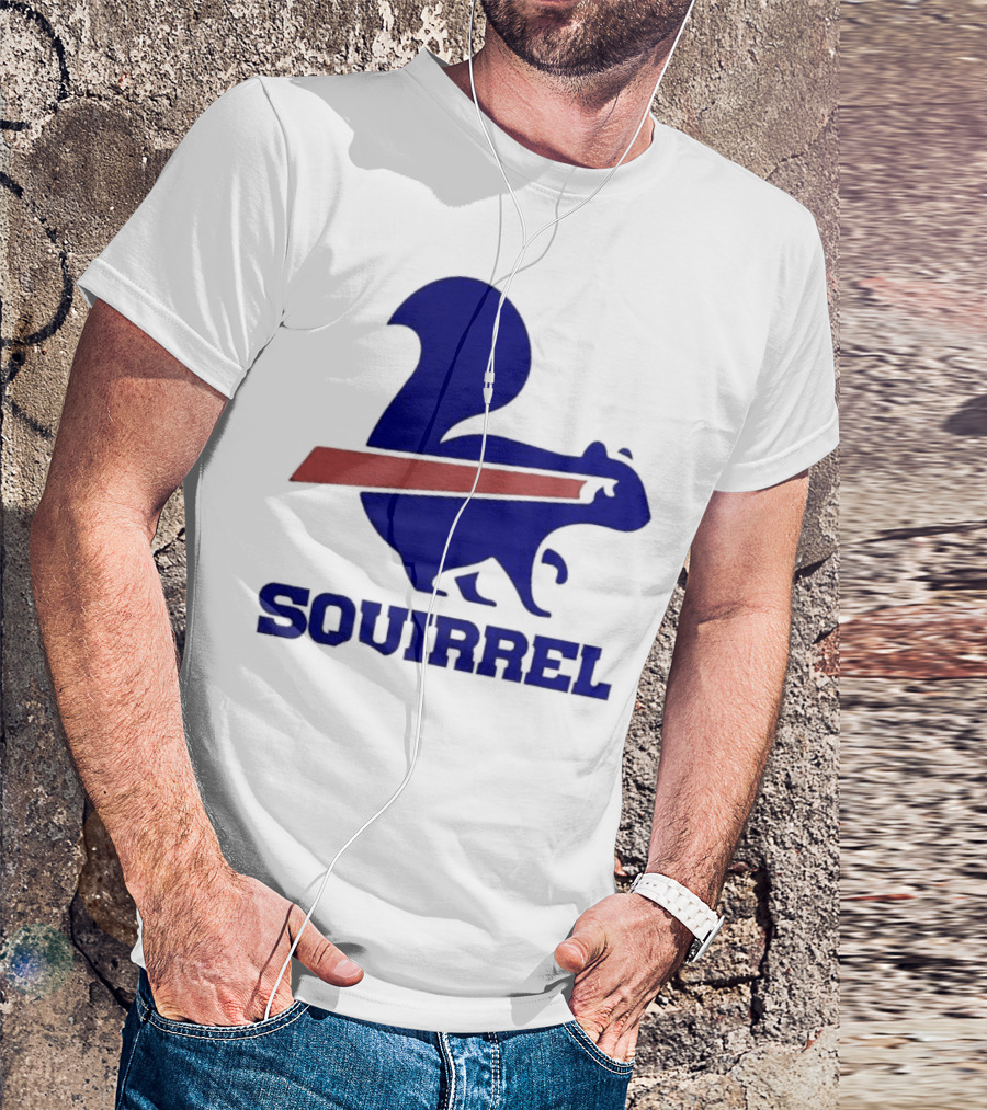 Buffalo Bills Squirrel Winters Squirrel T-Shirt
