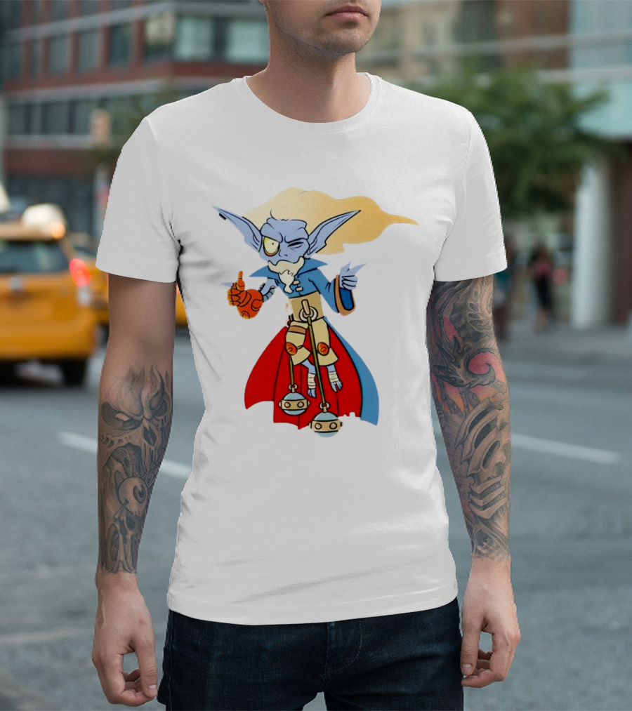 Gol Acheron Character from Jak and Daxter Franchise T-Shirt