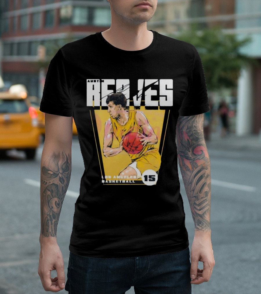 Austin Reaves Los Angeles Basketball 15 T-Shirt