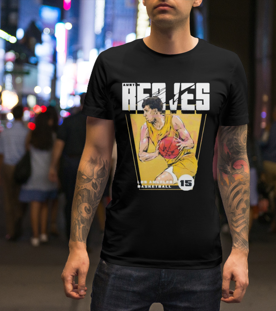 Austin Reaves Los Angeles Basketball 15 T-Shirt
