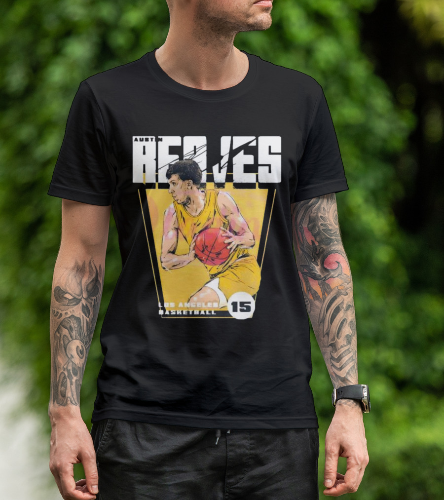 Austin Reaves Los Angeles Basketball 15 T-Shirt