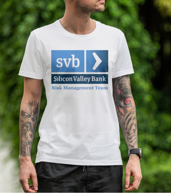 SVB Silicon Valley Bank Risk Management Team T-Shirt