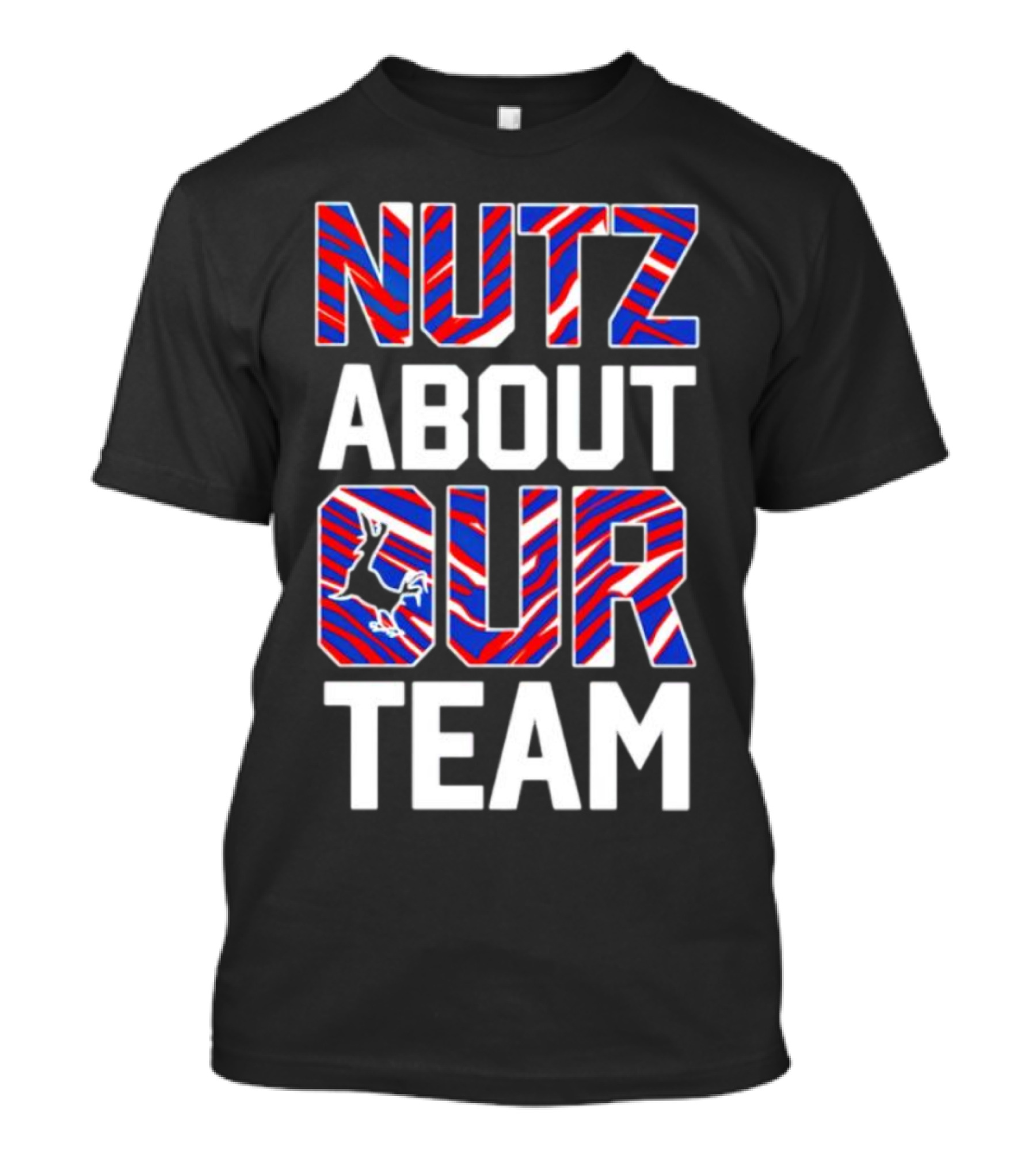 Wingnuts Nutz About Our Team Buffalo Stripes T-Shirt