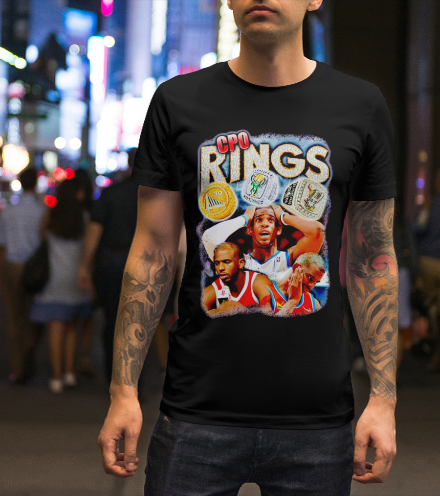 CPO Rings NBA Basketball Champion Dreams And Legacy T-Shirt