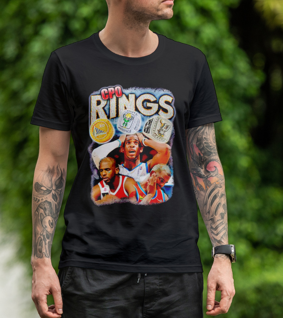 CPO Rings NBA Basketball Champion Dreams And Legacy T-Shirt