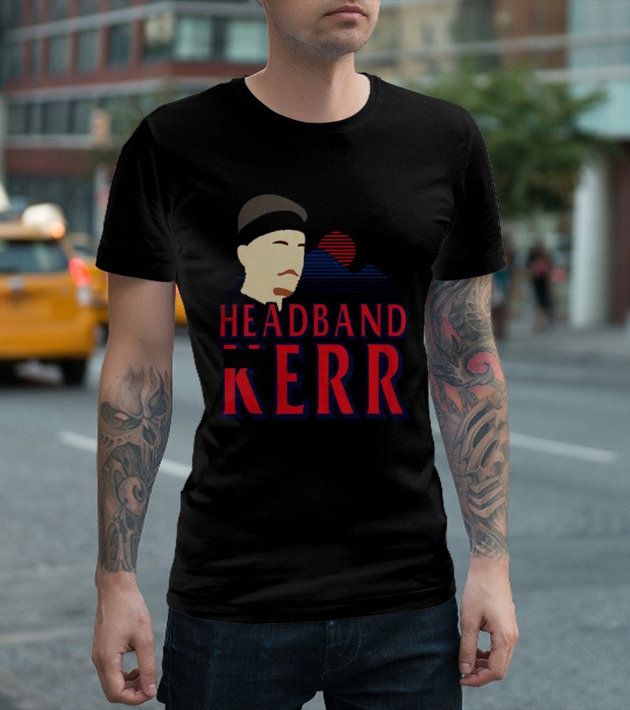 Headband Kerr Mountain Sunset T-Shirt