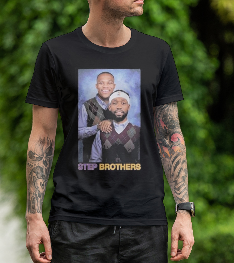Lakers Westbrook Beverly Step Brothers T-Shirt
