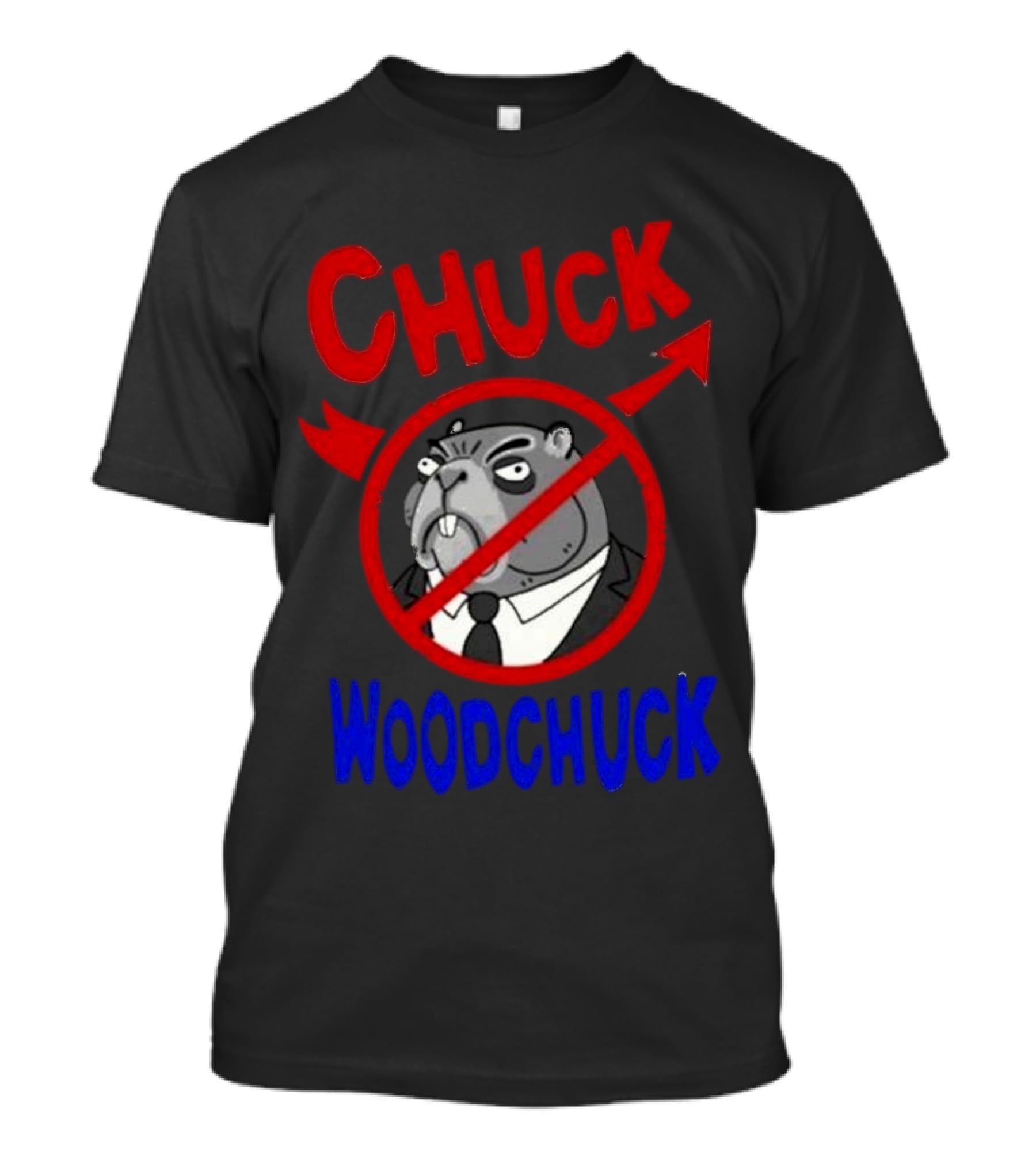 Chuck Woodchuck Bojack Horseman Stop Sign Iconic Fan Reference T-Shirt