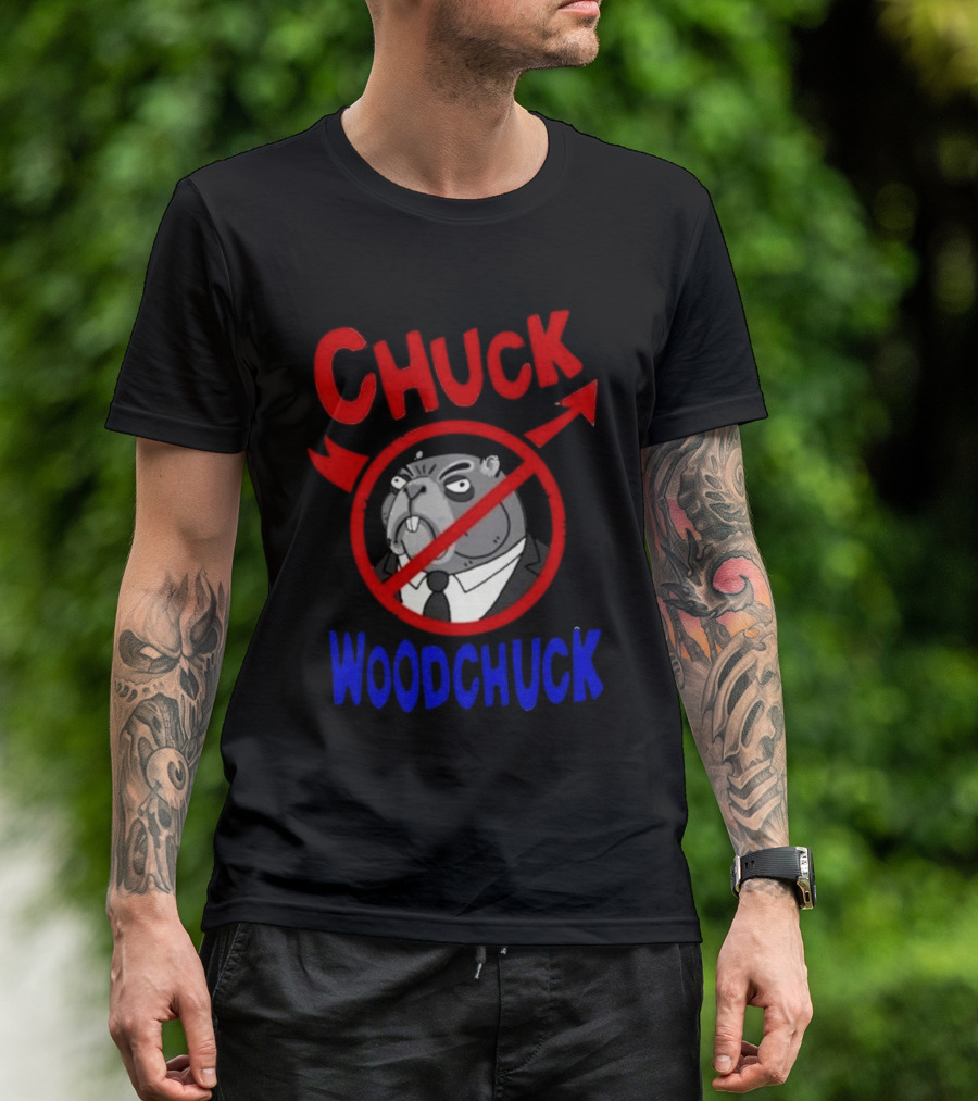 Chuck Woodchuck Bojack Horseman Stop Sign Iconic Fan Reference T-Shirt
