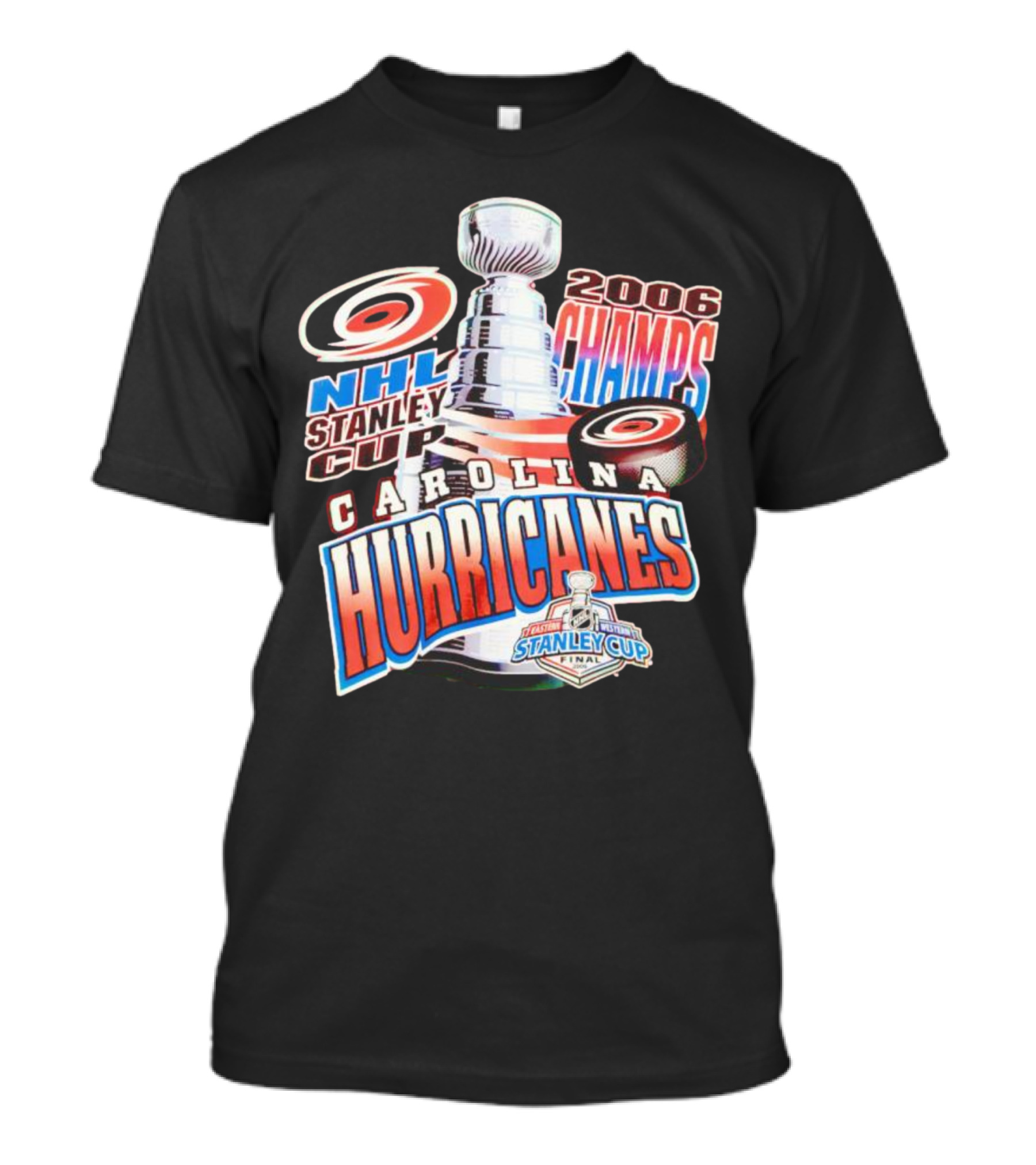 NHL Stanley Cup 2006 Champs Carolina Hurricanes T-Shirt
