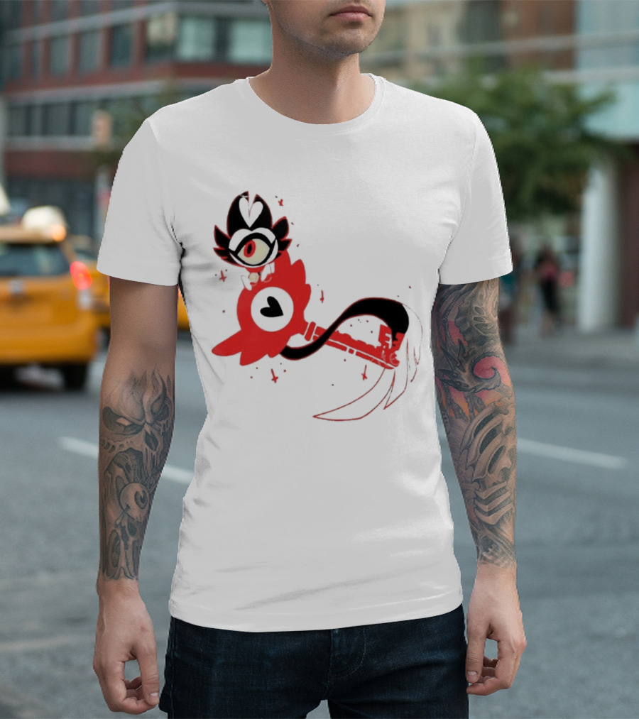Hazbin Hotel Staff Eye and Key T-Shirt