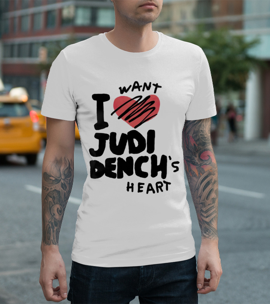 I Love Judi Dench's Heart T-Shirt