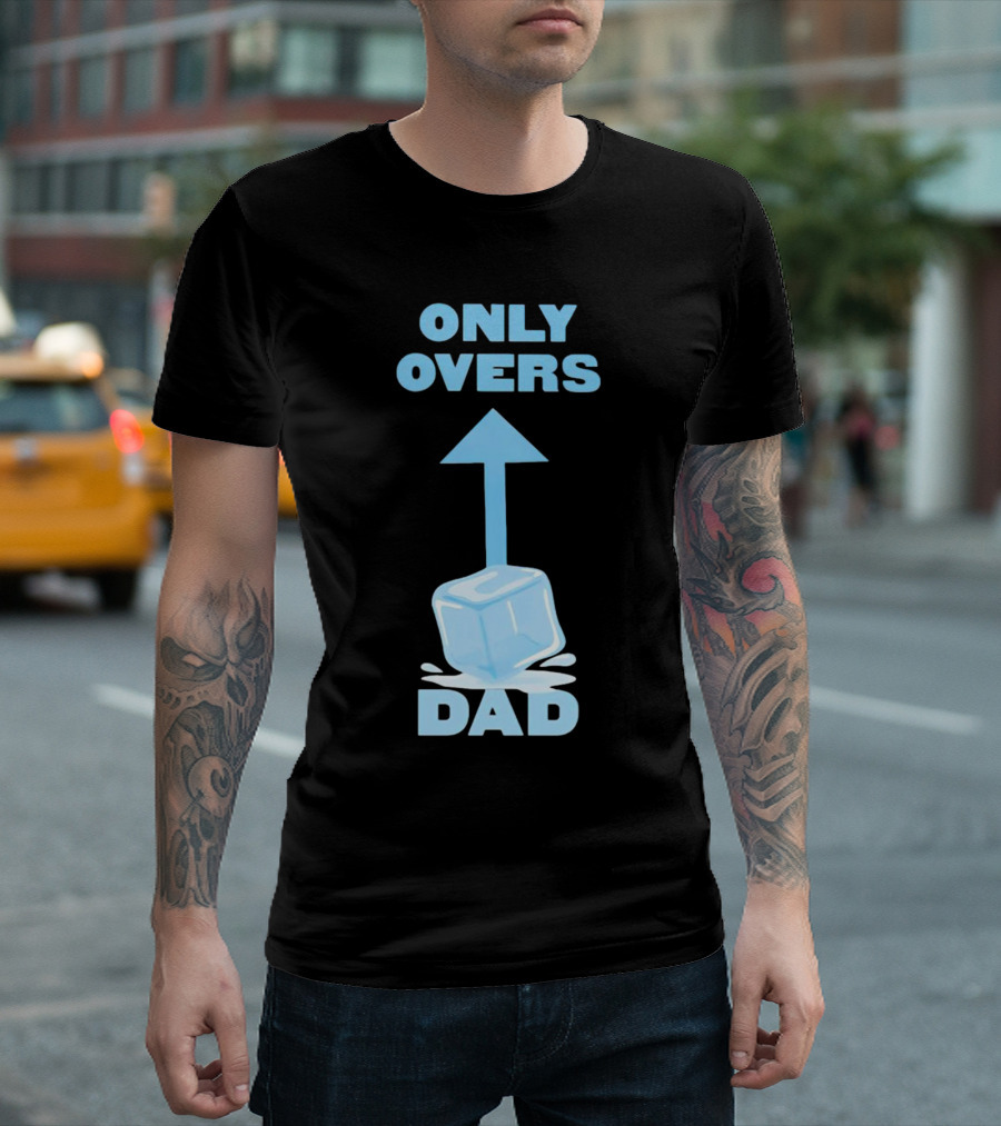 Only Overs Dad Ice Cube Arrow Up T-Shirt