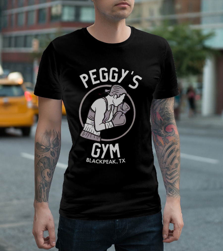 Peggy's Gym Blackpeak TX Boxing Fighter T-Shirt