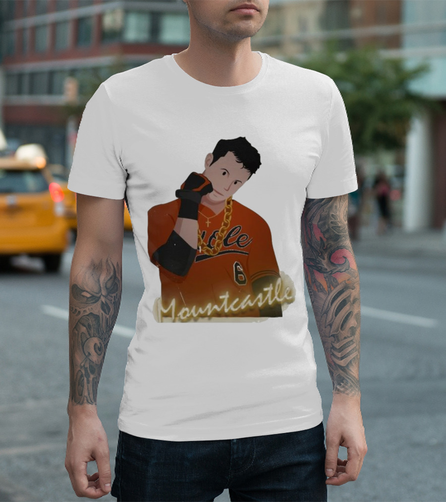 Mountcastle Neon Ryan Mountcastle Orioles Jersey Number Six T-Shirt