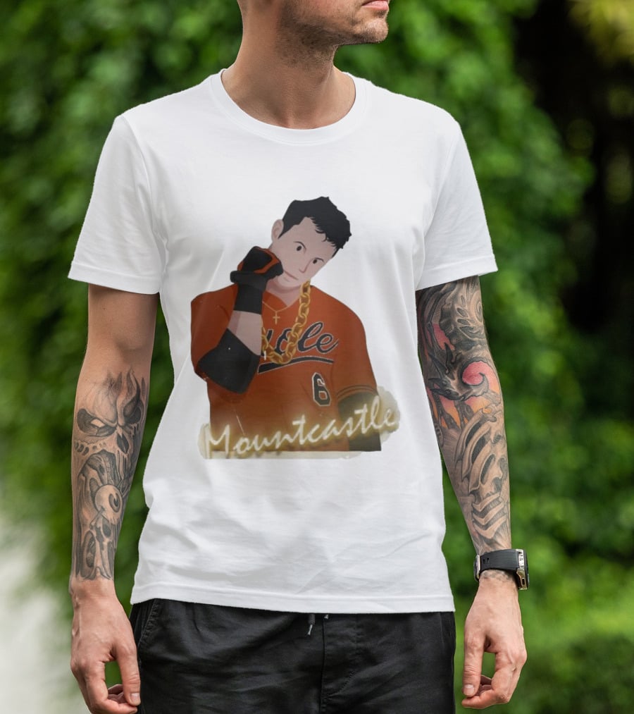 Mountcastle Neon Ryan Mountcastle Orioles Jersey Number Six T-Shirt