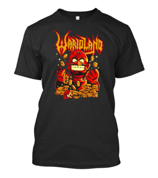 WarioLand Coins And Character T-Shirt