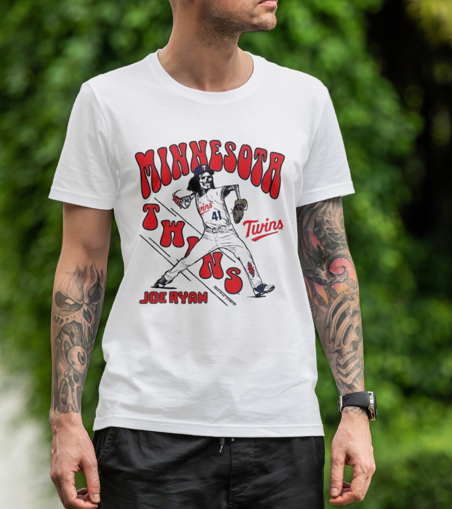 Minnesota Twins Joe Ryan Grateful Dead T-Shirt