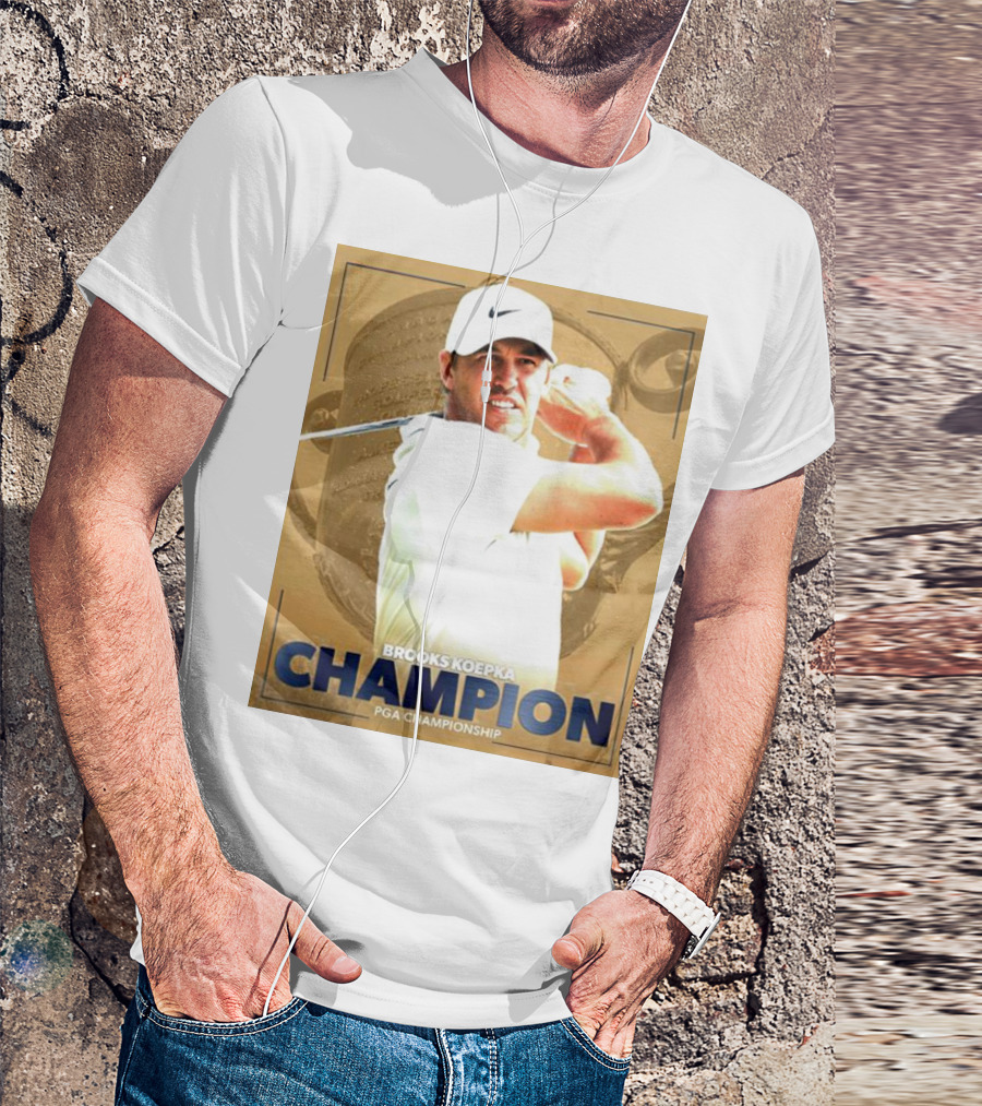 Brooks Koepka PGA Championship Champion T-Shirt