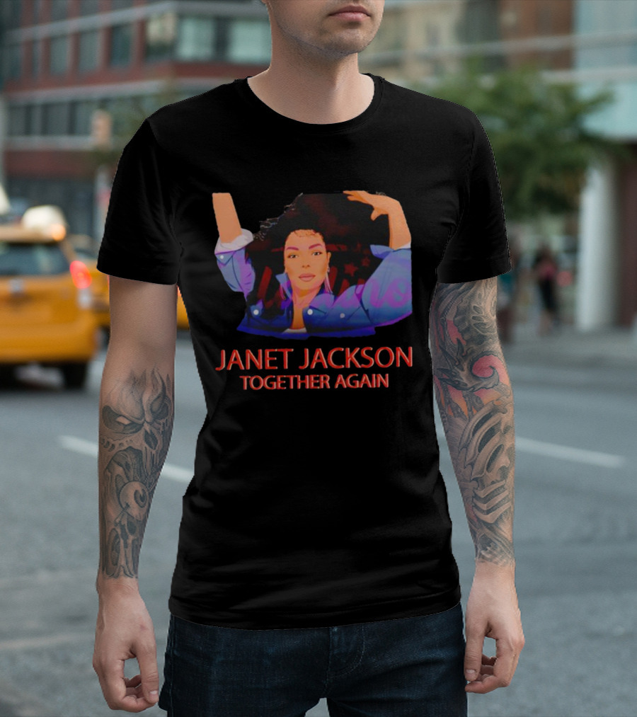Janet Jackson Together Again Iconic Style Recognition T-Shirt