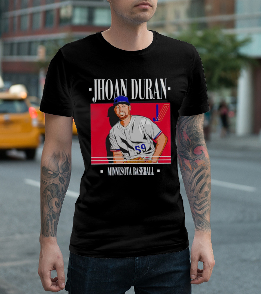 Jhoan Duran 59 Minnesota Baseball T-Shirt
